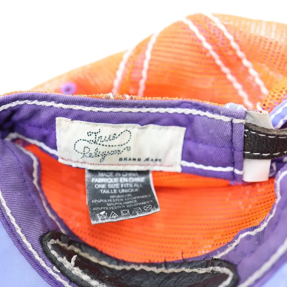 C0 Vintage Rare Y2K TRUE RELIGION California Malibu 90265 LA LA Land Trucker Hat